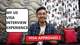 My US Visa Interview Experience [ HINDI ]