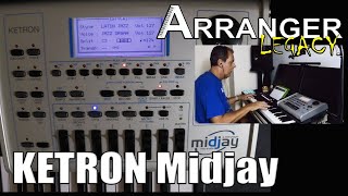 Ketron MidJay - ARRANGER LEGACY Demo: Video by Marcello Colò