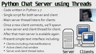 Python Chat Server using Threads (5 of 7)