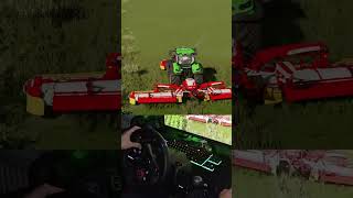 Mowing grass #shorts #farmingsimulator22 #fs22