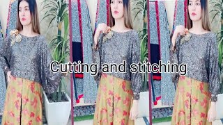 Boutique style short kaftan cutting stitching/ short kaftan top cutting stitching/kaftan style  top