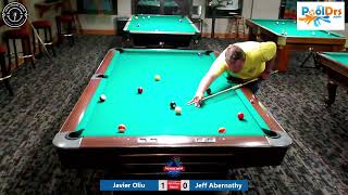 Javier Oliu vs Jeff Abernathy - 8 Ball Tournament - Fourth Place - 8/24/24