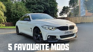 My 5 Favourite Modifications On My BMW F32 4 Series