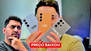 SAMSUNG LIBEROU 😱 GALAXY S24, S24 PLUS e S24 ULTRA DESPENCOU