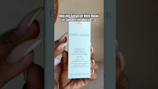 Unboxing #AdvancedNightRepair Eye Concentrate Matrix #esteelauder #skincare #unboxing