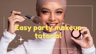 Easy Party Makeup Tutorial| How To Apply Eyeshadow| Everyday makeup| #makeup #makeupstudiobyAyesha