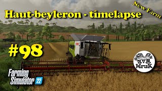 Farming Symulator 22 - Haut-Beyleron #98 New Farm Timelapse Gameplay Xbox Series X