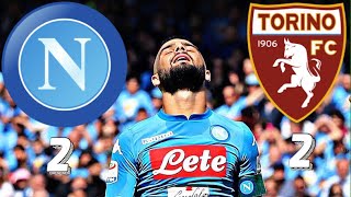 Napoli vs Torino (2-2) Napoli’s Season Ends at Home...No Scudetto (6/5/18)