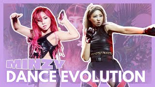 Gong Minzy (2NE1) - Dance Evolution (공민지  댄스 진화) [2009-2020]