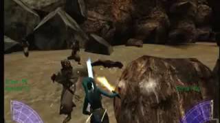 Star Wars Jedi Knight  Jedi Academy Trailer