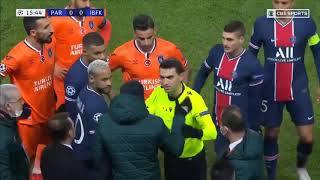 Webo'ya ırkçılık   Başakşehir in PSG maçında sahadan çekilmesi...