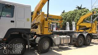 Sinotruk Howo Side Loader Truck | Side Lifter Truck for Sale in Ghana