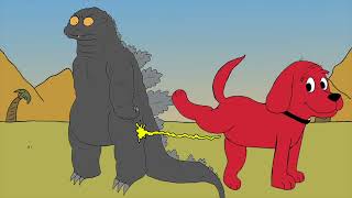 Who Would Win? GODZILLA vs CLIFFORD the Big Red Dog