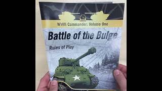 WWII Commander: Battle of the Bulge, unboxing video.