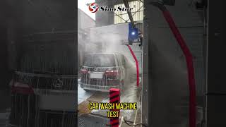 Sino Star Car Wash Machine Test