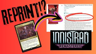 EDGAR REPRTINT Innistrad Remaster - Magic the Gathering