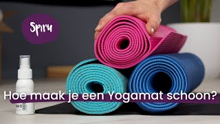 #18 Yogamat schoonmaken, hoe doe je dat? | Yoga met Spiru