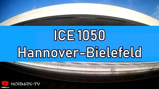 Zugfahrt ICE 1050 von Berlin Hbf nach Köln Hbf --Teil 2 Hannover-Bielefeld -- Entspannen und Relaxen