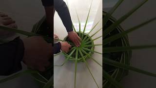 coconut leaf basket