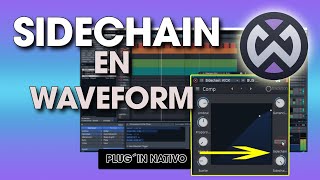 COMO HACER SIDECHAIN EN WAVEFORM 2022 (Con plugin nativo)