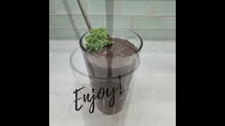 Blueberry Cream Microgreen Smoothie