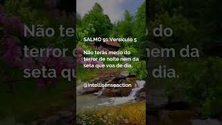 Salmo 91 Ver 5 - #reflexão #liberdade #shorts #motivação #salmo91 #fé #cidmoreira