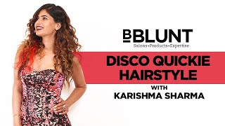 How To Wear A Hair Extension Like TV Actress Karishma Sharma’s Disco Quickie