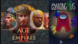 The Donkey Revolution...maybe... || Age of Empires II DE Stream #9 + Among Us Stream #3