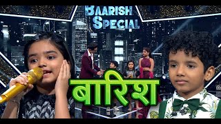 Baarish special avirbhav and pihu || Avirbhav and pihu duet superstar singer 3 || Reaction video