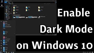 How To Enable Dark Mode on Windows 10