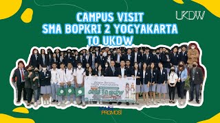 Campus Visit SMA Bopkri 2 Yogyakarta to UKDW