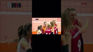 İkinci set İlkin Aydın’ın sayısıyla Galatasaray Daikin’in oluyor #volleyball #shorts