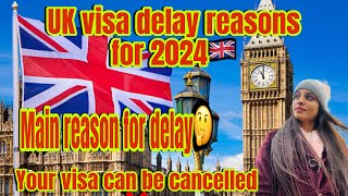 UK visa delay reasons in 2024🇬🇧check your uk file online🇬🇧