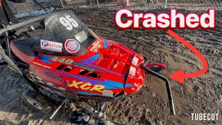 2024 ERX Ditchbanger National got ROWDY! (Crashed Sled)