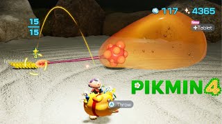 Pikmin 4 Blossoming Arcadia  - Secluded Courtyard Gameplay Switch