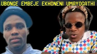 Bamuxine waveza indlela abemubongangayo emakhoneni u Mbeje u Mayoghurt eshweleza Ku Mabhinca