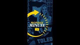 Monday Minute ft. Morgan Hicks from Toledo Cross Country and Track & Field. ⏱️🚀#TeamToledo