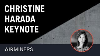 Keynote - Christine Harada: AirMiners "Carbon Removal Takes Flight" Conference