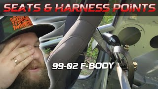 Battling Seat Brackets and Mounting The 5 Point Harness's | EP. 5