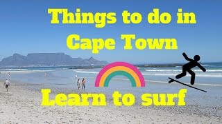 Things to do in Cape Town - Learn to surf