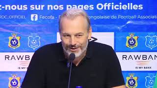 Foot : Sébastien desabre s'exprime après la qualification des léopards (vidéo)...Abonnez-vous