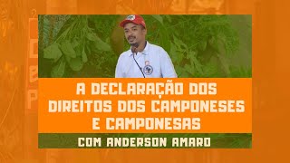 MPA INFORMA | A DECLARAÇÃO DOS DIREITOS  DOS(AS) CAMPONESES(AS) com Anderson Amaro