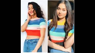 Shivangi joshi vs Jannat zubair......❤ #shorts