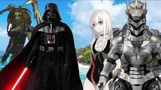 Mechagodzilla and Vader's Anime Beach Episode