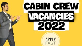 Cabin Crew Vacancies 2022 / Qatar Airways / Indigo / Vistara / Airasia / New Jobs / Link in Des.