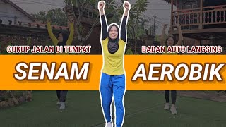 HANYA JALAN DI TEMPAT ! senam aerobik super mudah dan EFEKTIK BAKAR LEMAK DAN KALORI !