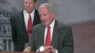 Ranking Member Risch Answers Third Question at SFRC Republican Migration Press Event