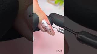 Easy Seashell Nail Design With Emboss Gel by LAVIS Opal New Collection - Best Nail DIY 2023