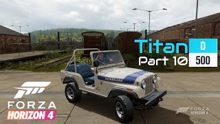 What is The Fastest Car on Titan in Class D | Forza Horizon 4 | Part 10