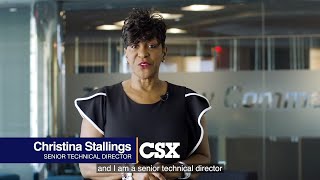 Meet Christina: CSX Technology Employee